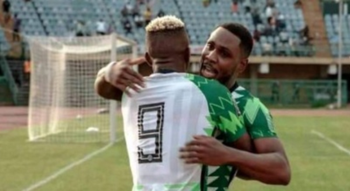 Odion Ighalo and Victor Osimhen