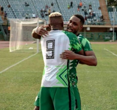 Odion Ighalo and Victor Osimhen