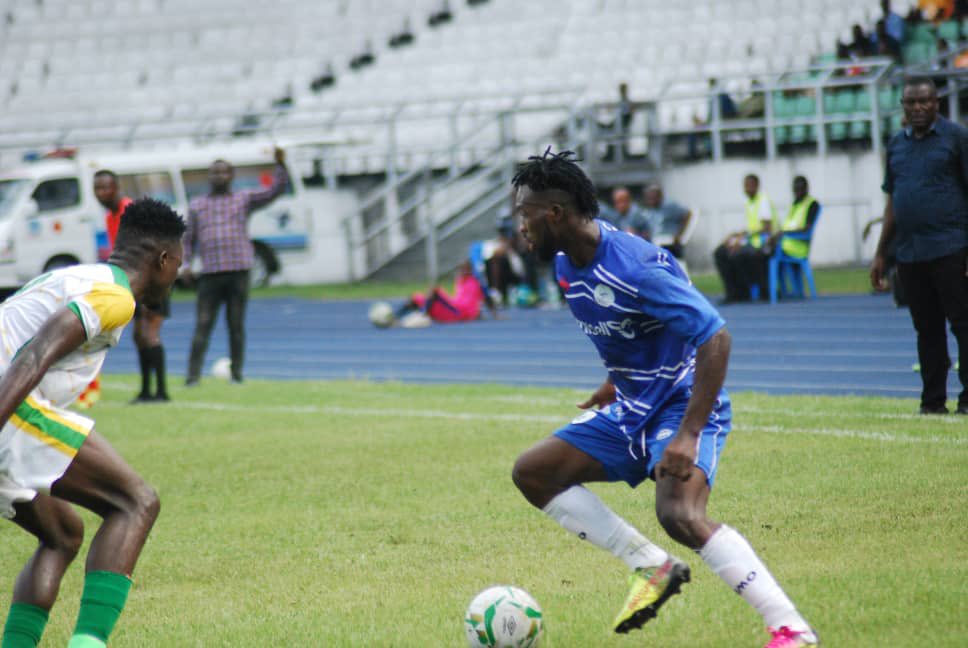 'It is almost done' says Stanley Eguma after Rivers United victory over Plateau United