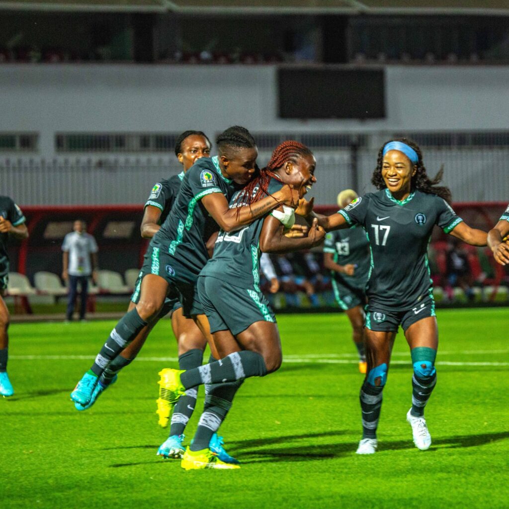 Ucheibe Christy says she's proud of her first goal for Super Falcons vs Botswana