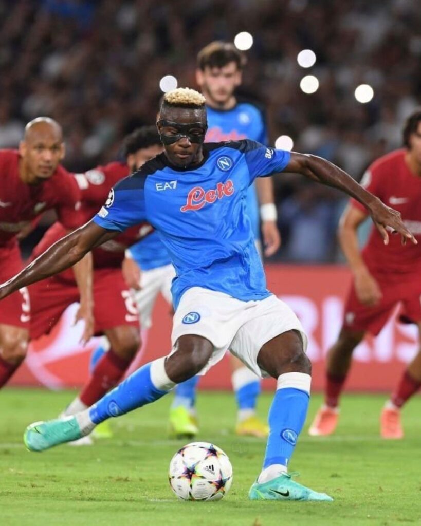 Victor Osimhen admits Napoli huge win over Liverpool was bittersweet feeling