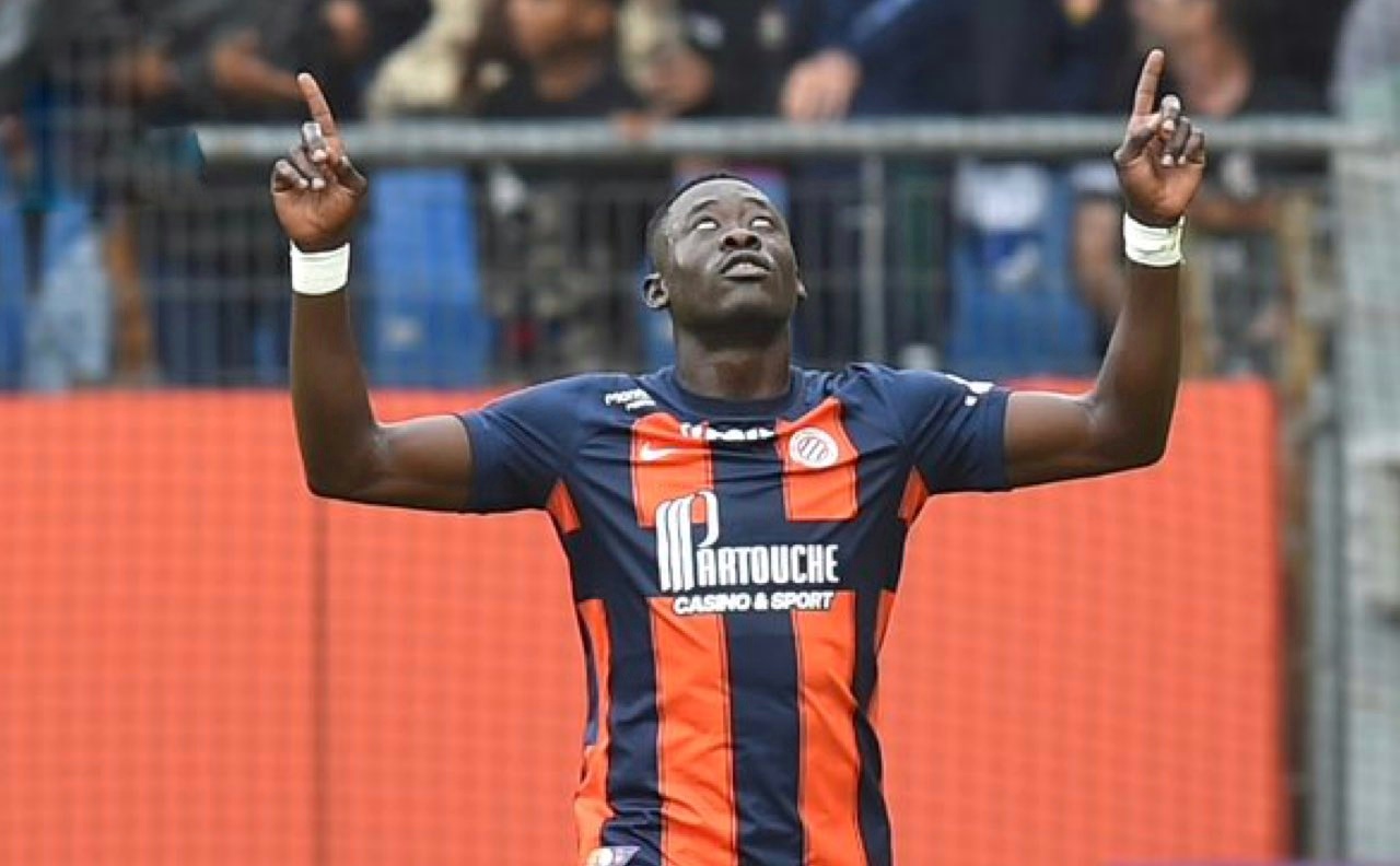 Ex-Flying Eagles Player Akor Adams register 7th league goal of the season for Montpellier