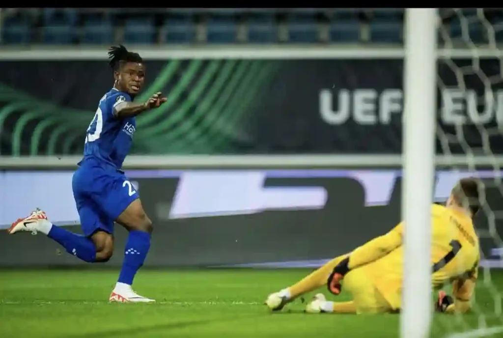 Gift Orban ends Goal Drought with strike against Breidablik in Europa Conference League