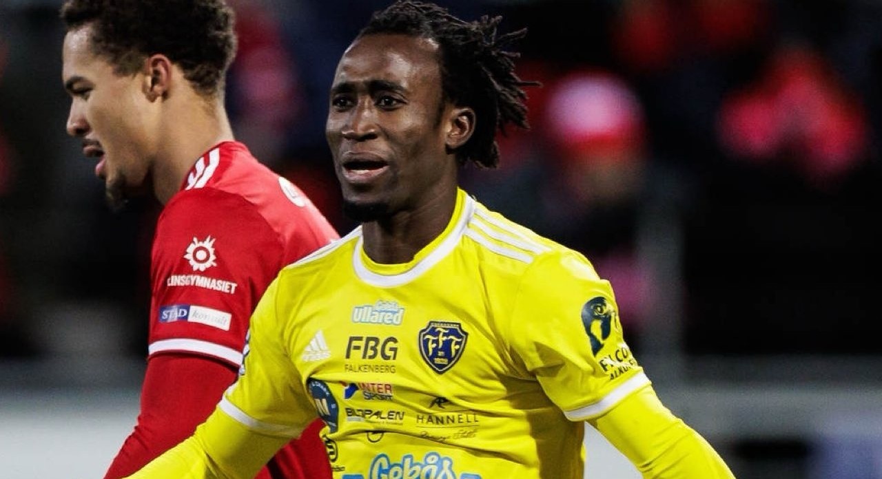 Godwin Aguda's Goal Spurs Falkenbergs to Dramatic 2-2 Playoff Result