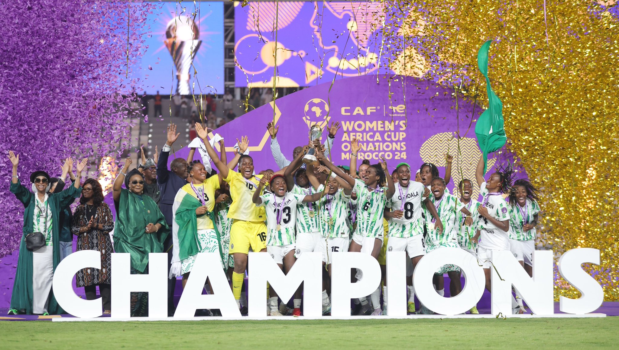 Super Falcons champions of Africa WAFCON 2024