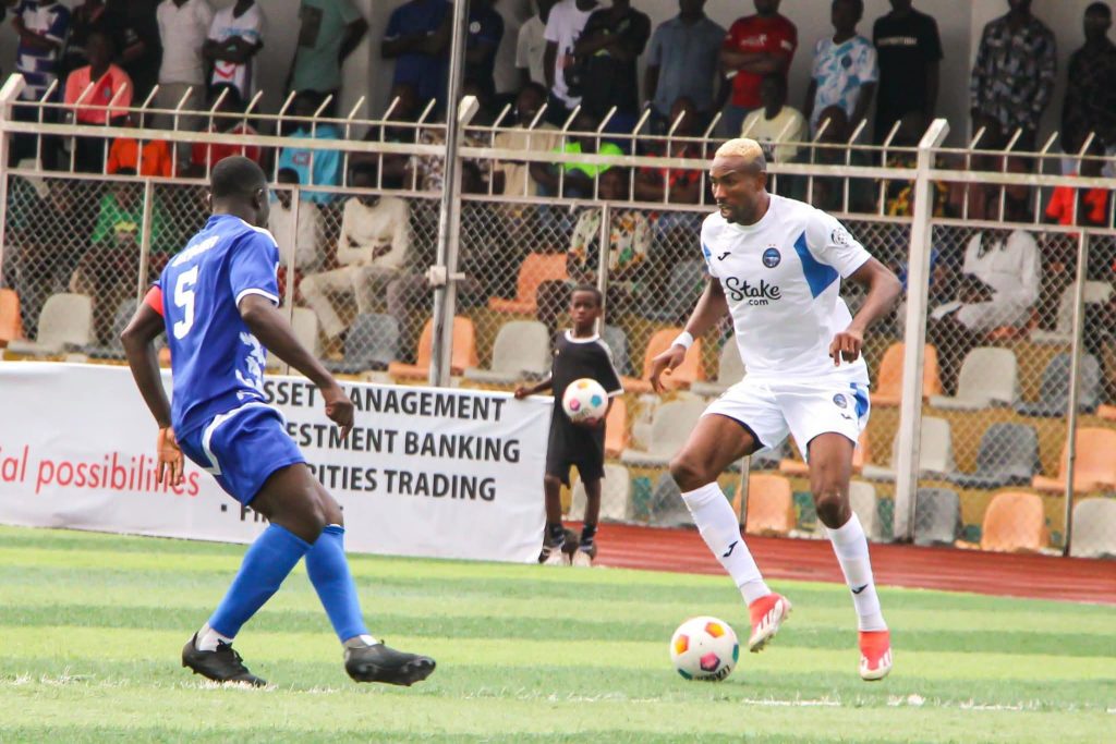 How Enyimba star hit landmark in NPFL victory over Bayelsa United~2