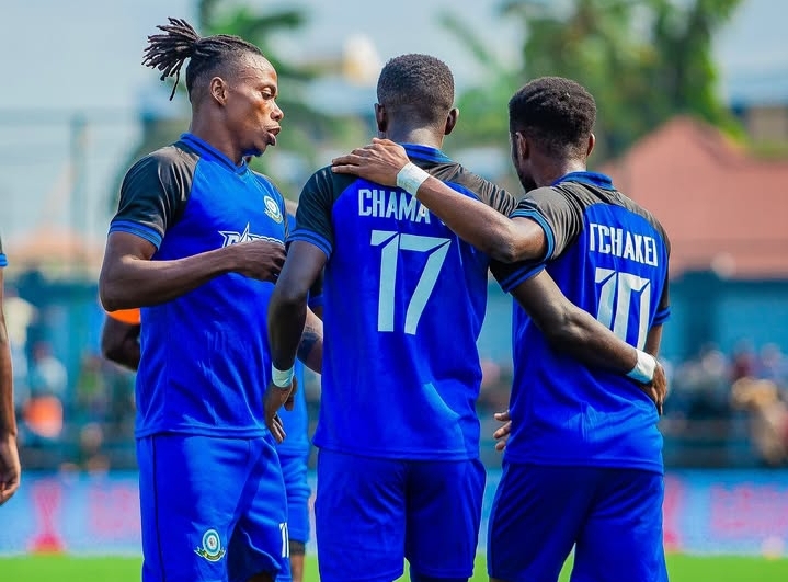 Morice Chukwu in action for Singida Black Stars at CECAFA final