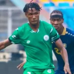 Rivers United celebrate 1-0 win in CAF Champions League victory