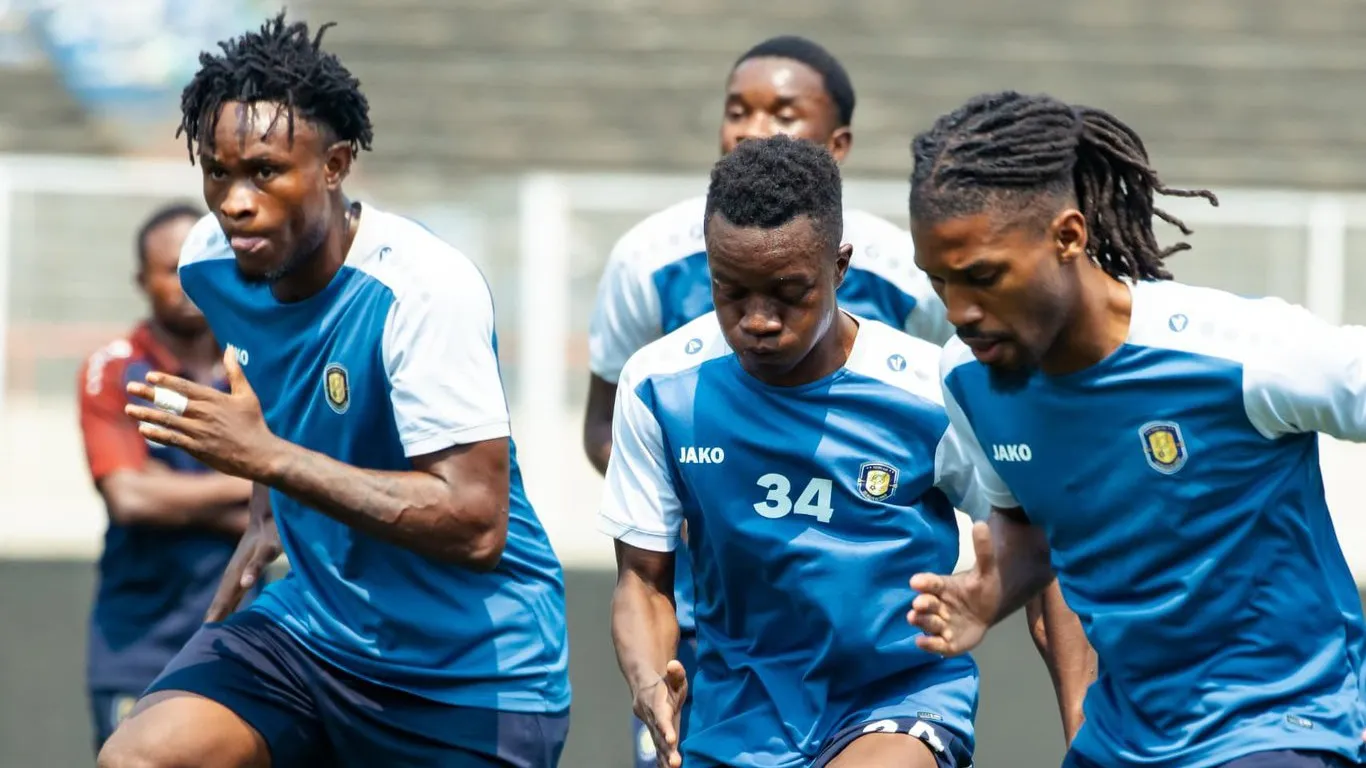 Rivers United defend vs Les Aigles in Kinshasa