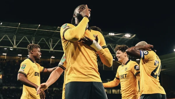 Tolu Arokodare scores first goal for Wolves in Carabao Cup
