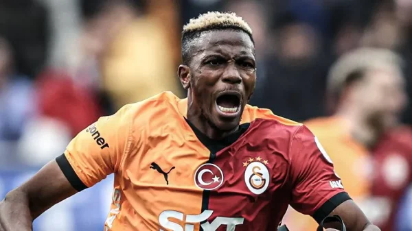 Victor Osimhen scores first Champions League goal of the season