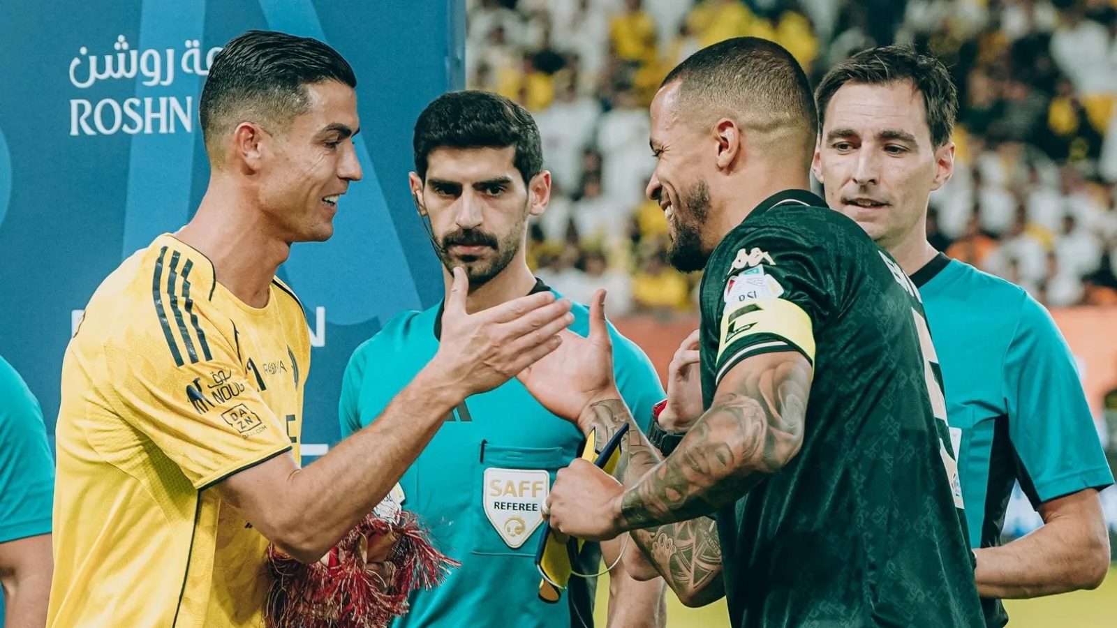 William Troost-Ekong leading Al Kholood in SPL action