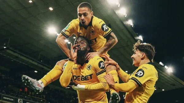 Wolves striker Tolu Arokodare nets decisive EFL Cup goal