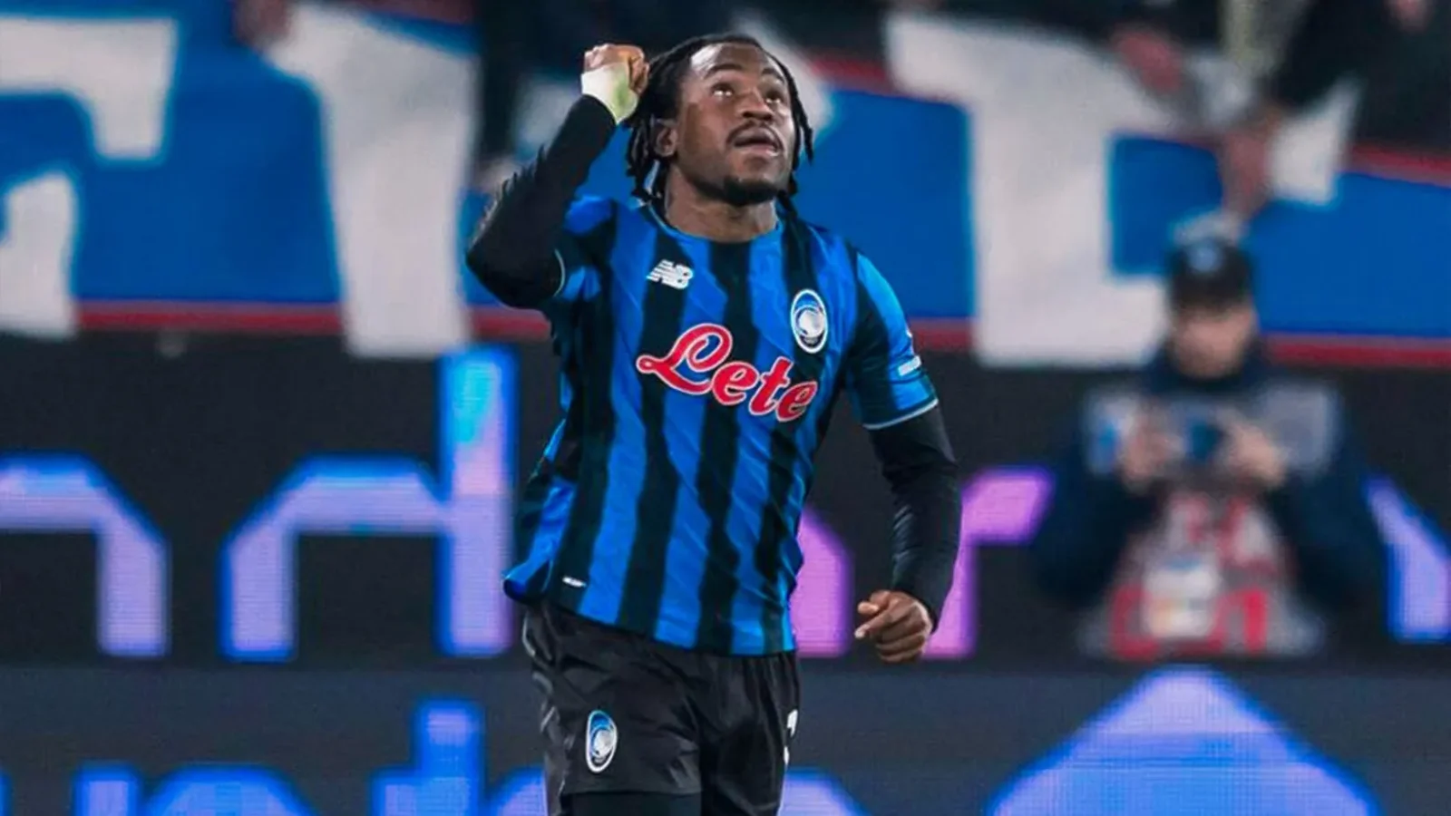 Ademola Lookman scores against Milan
