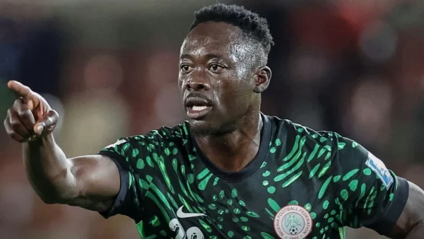 Akor Adams marks Super Eagles debut with decisive goal in win over Lesotho