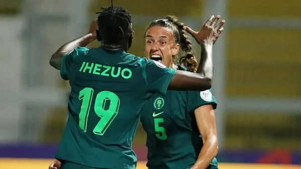 Benin 0-2 Super Falcons_ Chiwendu Ihezuo scores