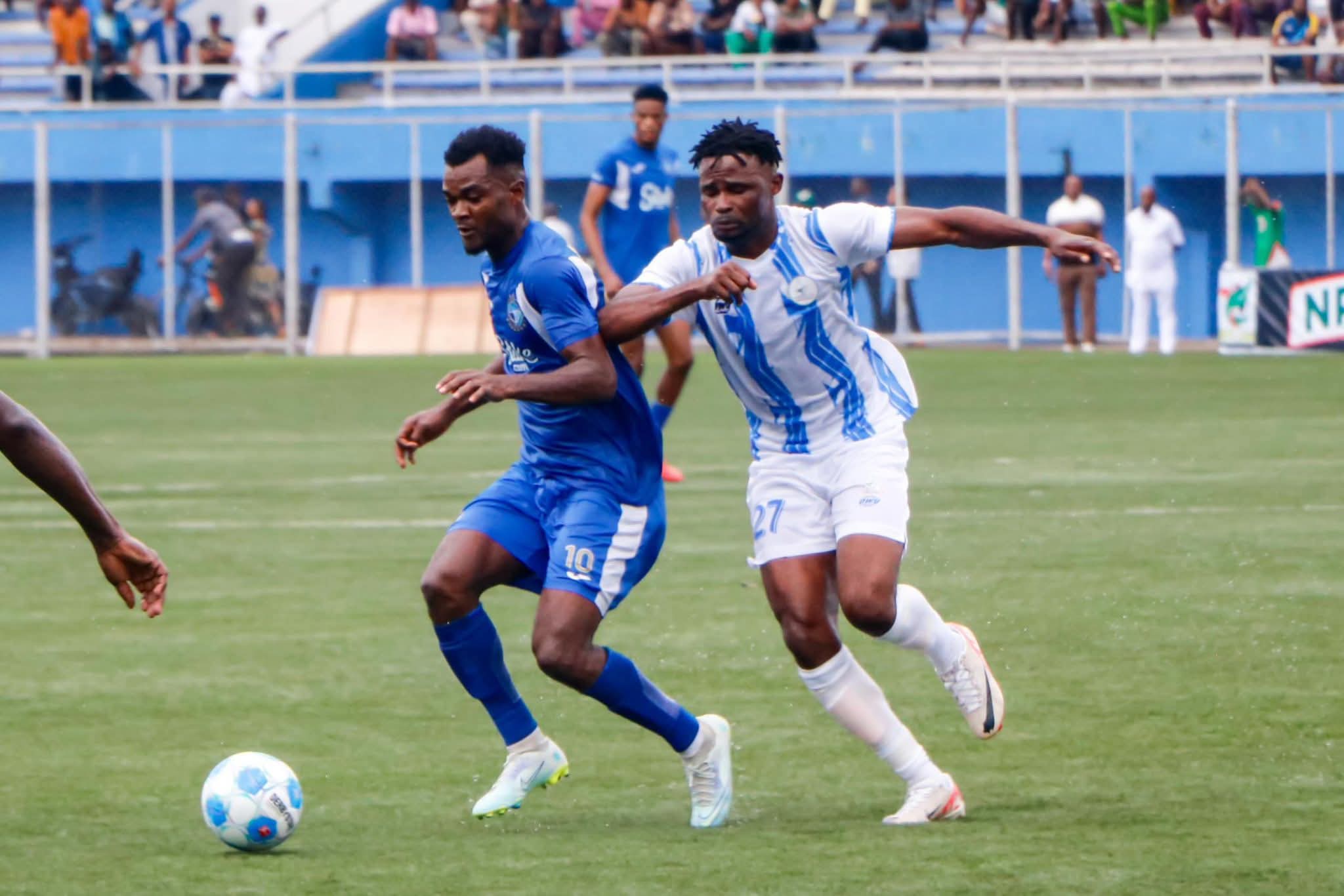 Enyimba vs Rivers United NPFL Week 7 action