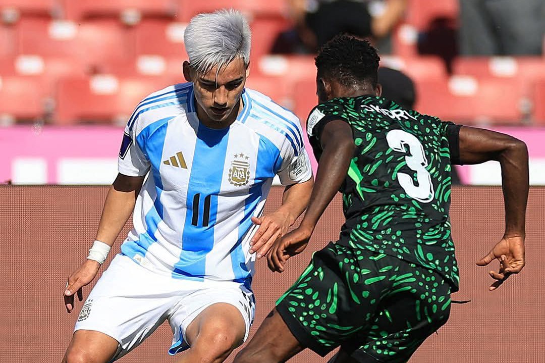 Flying Eagles coach Aliyu Zubairu reacts to Argentina defeat