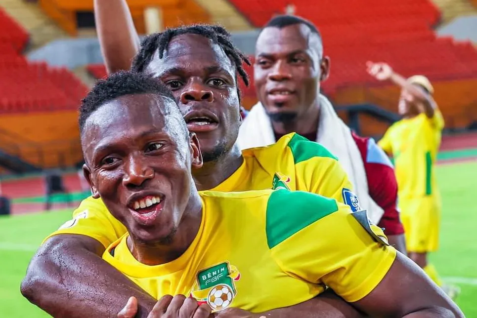 Nigeria vs Benin World Cup qualifier action in Uyo