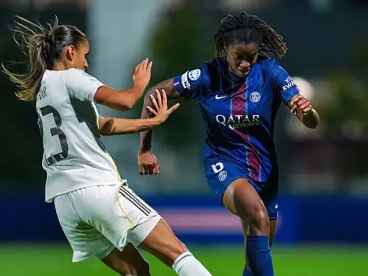 Rasheedat Ajibade scores first Champions League goal as PSG fall to Real Madrid
