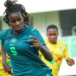 Super Falcons vs Benin WAFCON 2026 match action