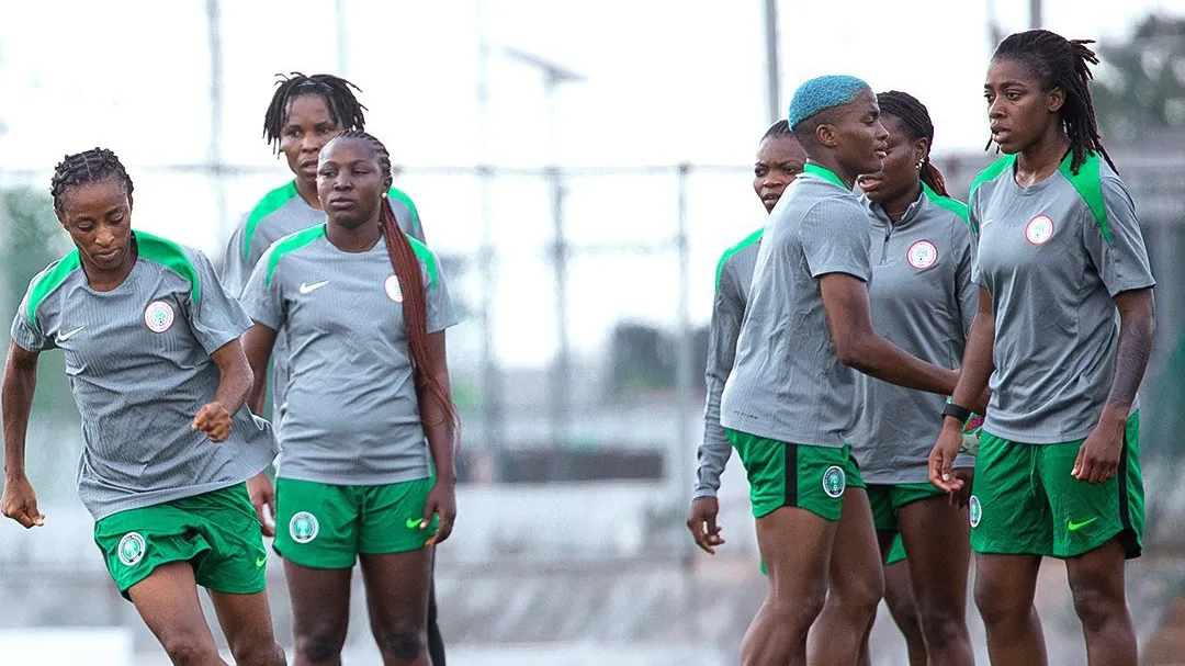 Super Falcons vs Benin WAFCON qualifier action