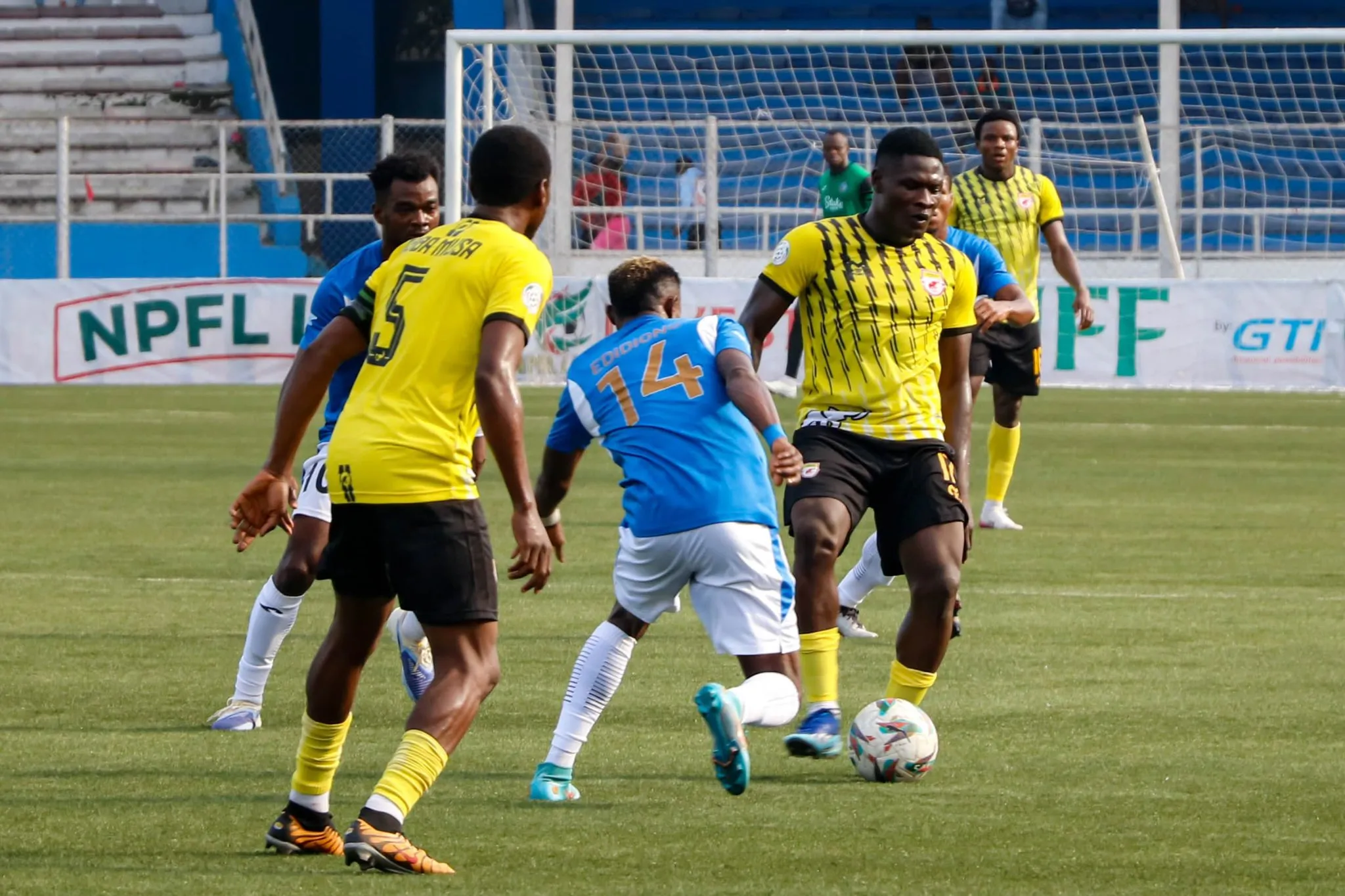 Enyimba lost 1-0 to Wikki Tourist