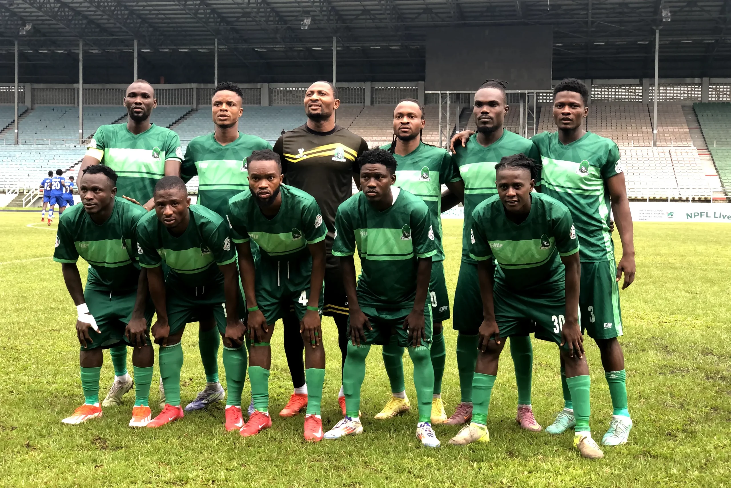Nasarawa United players react after NPFL defeat to Rivers United