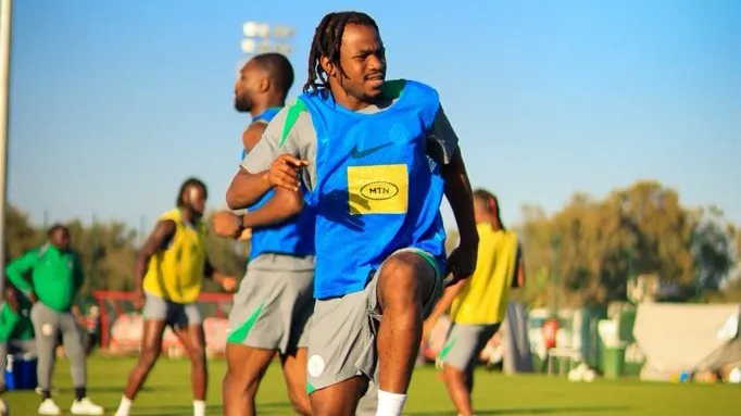 Nigeria vs Gabon_ Super Eagles stars Training hard