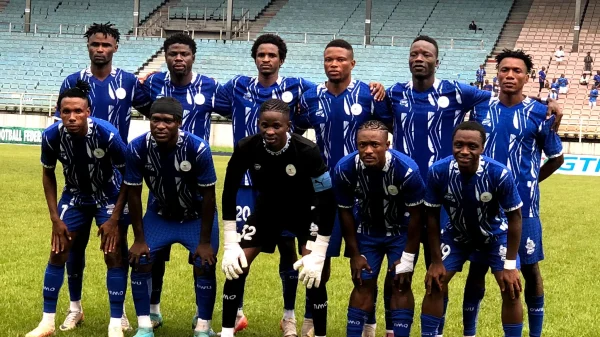 Zachariah Timothy scores for Rivers United vs Nasarawa United