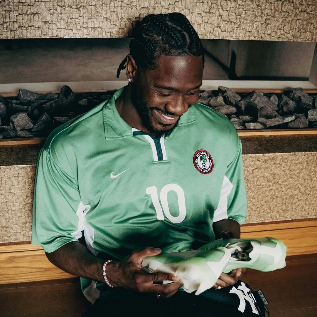 Ola Aina AFCON boots emerge with pride