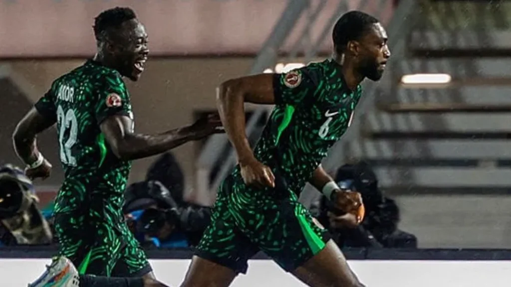 Semi Ajayi scores header for Nigeria in AFCON 2025 opener