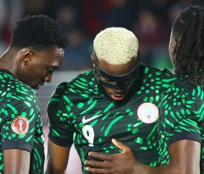 Super Eagles AFCON 2025 celebration
