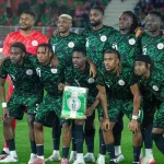 Super Eagles celebrate goal against Tanzania at AFCON 2025