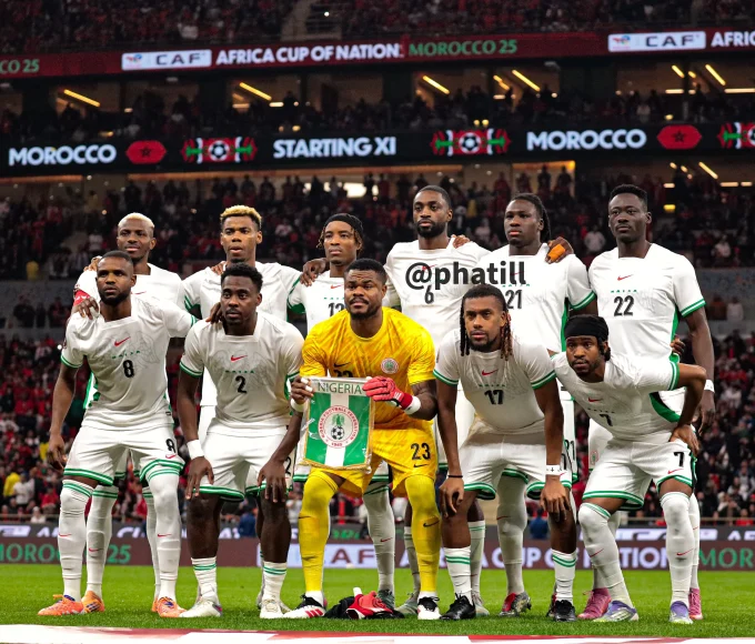 Super Eagles of Nigeria face Morocco